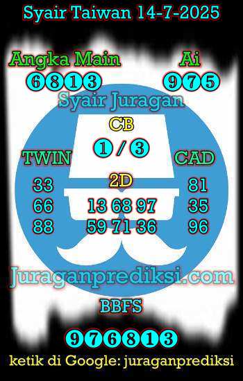 prediksi taiwan 14 juli 2025, syair taiwan hari ini senin 14-7-2024, angka keluar togel taiwan, toto jitu taiwan 14 juli 2025 akurat